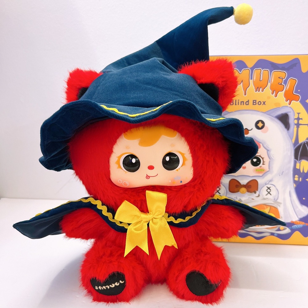 Baby Three Samuel Halloween Mischievous Diary 400% "Little Witch" Red Plush